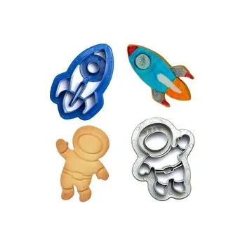 Vykrajovátko Vykrajovátka - Vesmír (kosmonaut, raketa) / Decora