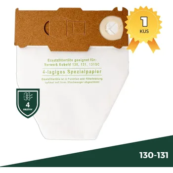 Sáček do vysavače Sáček do vysavače VORWERK 130 - 131 - 1 kus