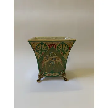 PORCELÁNOVÁ ŽARDINIÉRA NÁSTOLEC - SECESNÍ STYL VOLAVKY