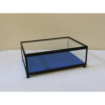 Šperkovnice ŠPERKOVNICE - KOV SKLO