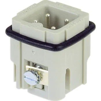 Síťový konektor HARTING Han® 3A-M 09200032611 vložka pinového konektoru, seria Han® A, 1 ks