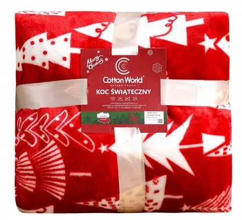 deka Textilomanie Vánoční mikroplyšová deka 160 x 200 cm
