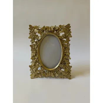 Rám na obraz MOTÝLCI - ZLATÝ RÁMEČEK NA FOTO