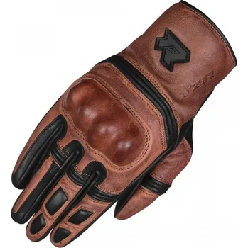 Moto rukavice Rukavice na motorku TXR Roko hnědé, retro klasické moto rukavice