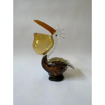 PELIKÁN - SKLENĚNÁ SOŠKA VE STYLU MURANO