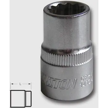 Gola hlavice XTline Hlavice nástrčná dvanáctihraná 1/2" 21mm -: -