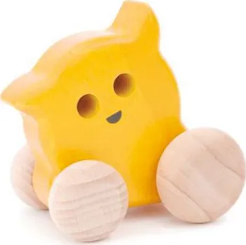 Dřevěná hračka Bajo Očko hračka na kolečkách