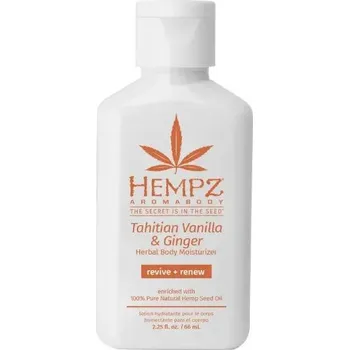 Tělový krém Hydratační tělový krém - tahitská vanilka a zázvor 65 ml