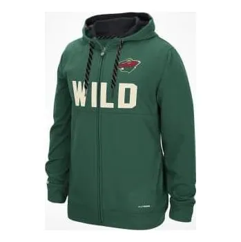 Pánská mikina Reebok Mikina Minnesota Wild Faceoff FZ Hood