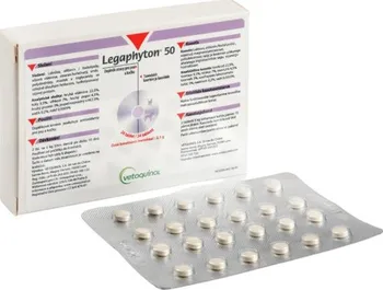 Lék pro psa a kočku Vétoquinol Legaphyton 50 mg 24 tbl.