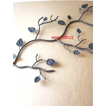 Svícen Kovaná dekorace na zed 9