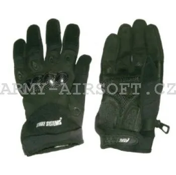 ASG rukavice tactické černé Velikost: L Maskáče