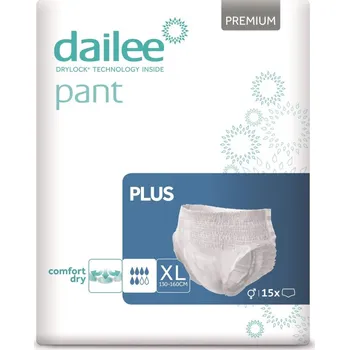 Inkontinenční kalhotky Dailee Pant Premium inkontinenční kalhotky Plus XL 15ks