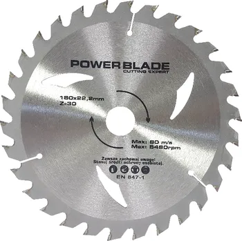 Pilový kotouč MAR-POL Pilový kotouč 180mm 30T 22,2mm M09057