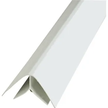 Obklad Profil pro plastové palubky rohový vnitřní 3000 x 26 x 26 mm bílý