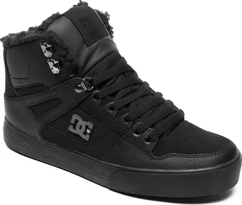 Pánská zimní obuv DC Pure High Top Winter Shoes ADYS400047 černá