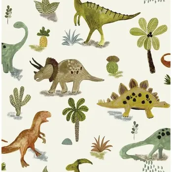 Tapeta Vliesová tapeta 118331 Next vol. 1 Dětský motiv hnědo krémově zelená