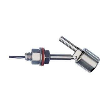 vypínač GREISINGER RW-015HKL Mechanický plovákový hladinový spínač (nerezová ocel) pro kapalná média (vodu a oleje) s bezkontaktně ovládanými jazýčkovými kontakty