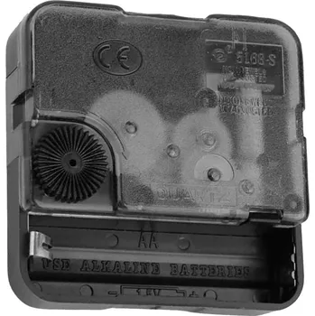 Verk Nástěnný quartzový hodinový strojek 5,5 x 5,5 cm černý