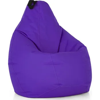 Sedací pytel SakyPaky 10 sedacích vaků Hruška fialová