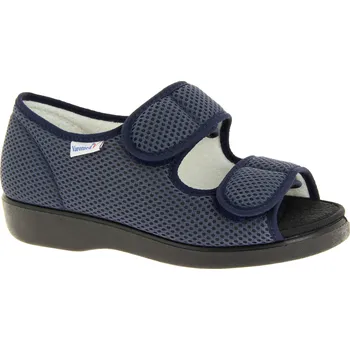 Pánské polobotky Boty pro široké nohy Varomed Goteborg 58882-20 modré Velikost: 42 (8), Šířka: L