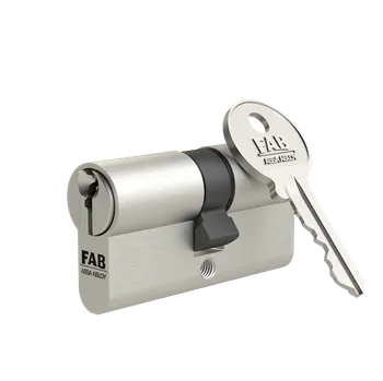Vložka do dveří FAB 1* Bezpečnostní cylindrická vložka 1.BT, 3 klíče - 45-45