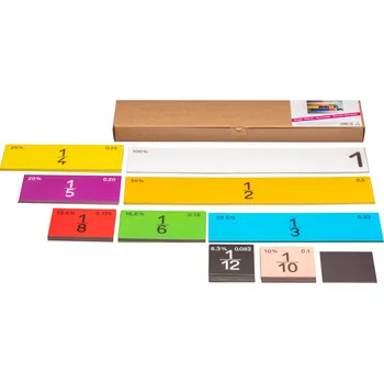 Dřevěná hračka AKTIV LERNEN MagPag Zlomky - Velká řada magnetická