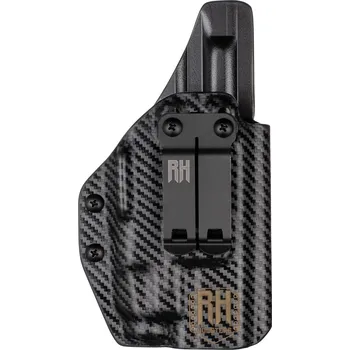 Příslušenství pro sportovní střelbu RH Holsters SHARKY - Glock 19/23/32 - Glock 19X/45 + Streamlight TLR-7 X - vnitřní kydexové pouzdro - plný sweatguard - carbon Pouzdro je pro: Pravák