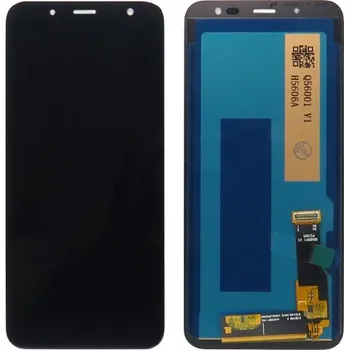 Náhradní díl pro mobilní telefon Samsung Galaxy J6 (SM-J600F) displej Incell + Dotek černý