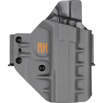 Příslušenství pro sportovní střelbu RH Holsters FROGY - CZ 75 P-01 Ω - CZ 75 D Compact - CZ 75 Compact Shadow Line - vnější kydexové pouzdro - poloviční sweatguard - tmavě šedá Pouzdro je pro: Pravák