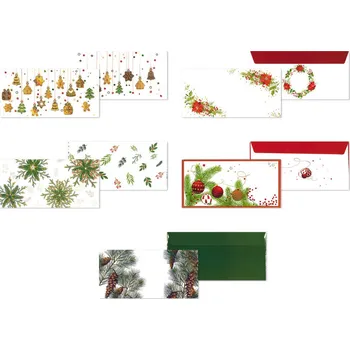 Obálka Ostatní Vánoční obálky DL s potiskem 1ks