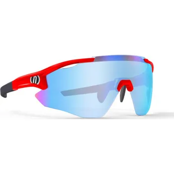 Sluneční brýle NEON Brýle NOVA, rámeček RED FLUO, skla MIRROR STEEL CAT 3
