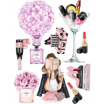 Jedlá dekorace na dort Nejlepší žena 3 - jedlý papír - Bez úprav