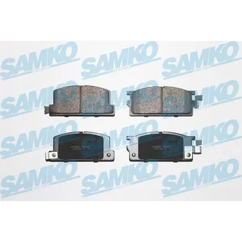 Brzdová destička Sada brzdových destiček, kotoučová brzda SAMKO 5SP287