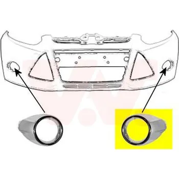 Nárazník Větrací mřížka, nárazník VAN WEZEL 1945597