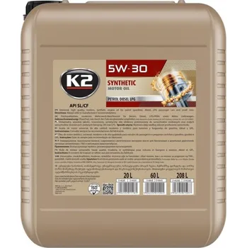 Motorový olej K2 XL 5W-30, 20L