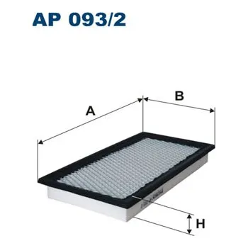Vzduchový filtr Vzduchový filtr FILTRON AP 093/2