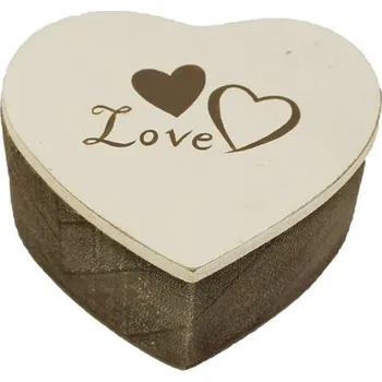 Úložný box Krabička srdce D1575