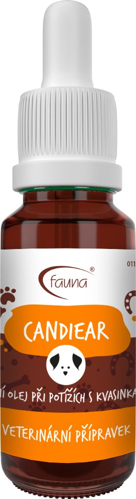 AromaFauna Ušní olejové kapky CANDIEAR při výskytu kvasinek 10 ml
