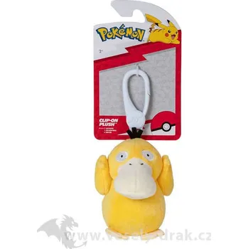 Pokémon přívěsek plyšový Psyduck - clip on plush