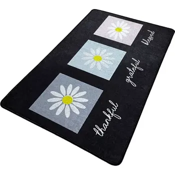 Koupelnová předložka Koupelnový kobereček GOOD SPIRIT 80x100 cm černý