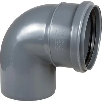 Vzduchotechnika Koleno šedé 75 mm x 30