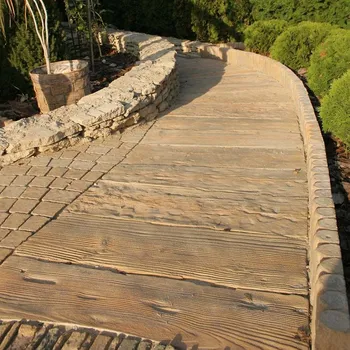 Terasové prkno Zahradní dlažba 67,5X22,5X4 cm hnědá patina