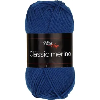 Vlna Hep Classic merino 61277 tmavá jeans