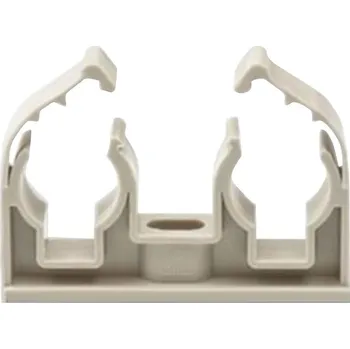 Instalatérský materiál Příchytka dvojitá 25