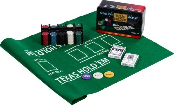 GamesPlanet® Poker set v plechové dóze, 200 ks