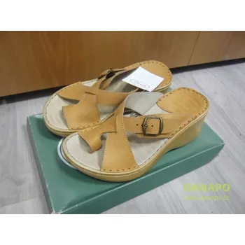 Dámské sandále ORTO plus s.r.o. Dámské kožené pantofle nazouváky ORTO 3085 Velikost: 36