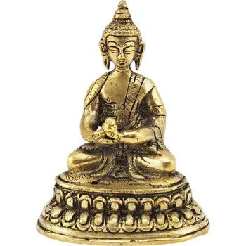 Soška Buddha kov 10 cm Amitabha