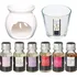 Atmosphera 157759 aroma lampa + vanilková svíčka + sada vonných olejů 6x 10 ml