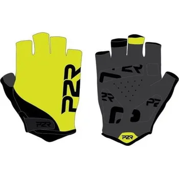 Cyklistické rukavice Rukavice P2R Grippex pánské black-lime S P20225